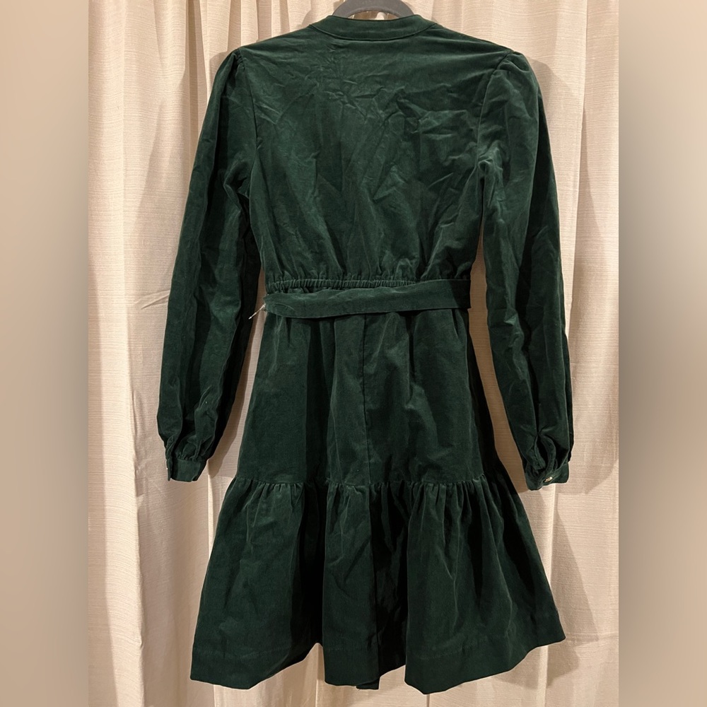 BRAND NEW WOMENS GREEN DRESS NWOT XS - Picture 6 of 6